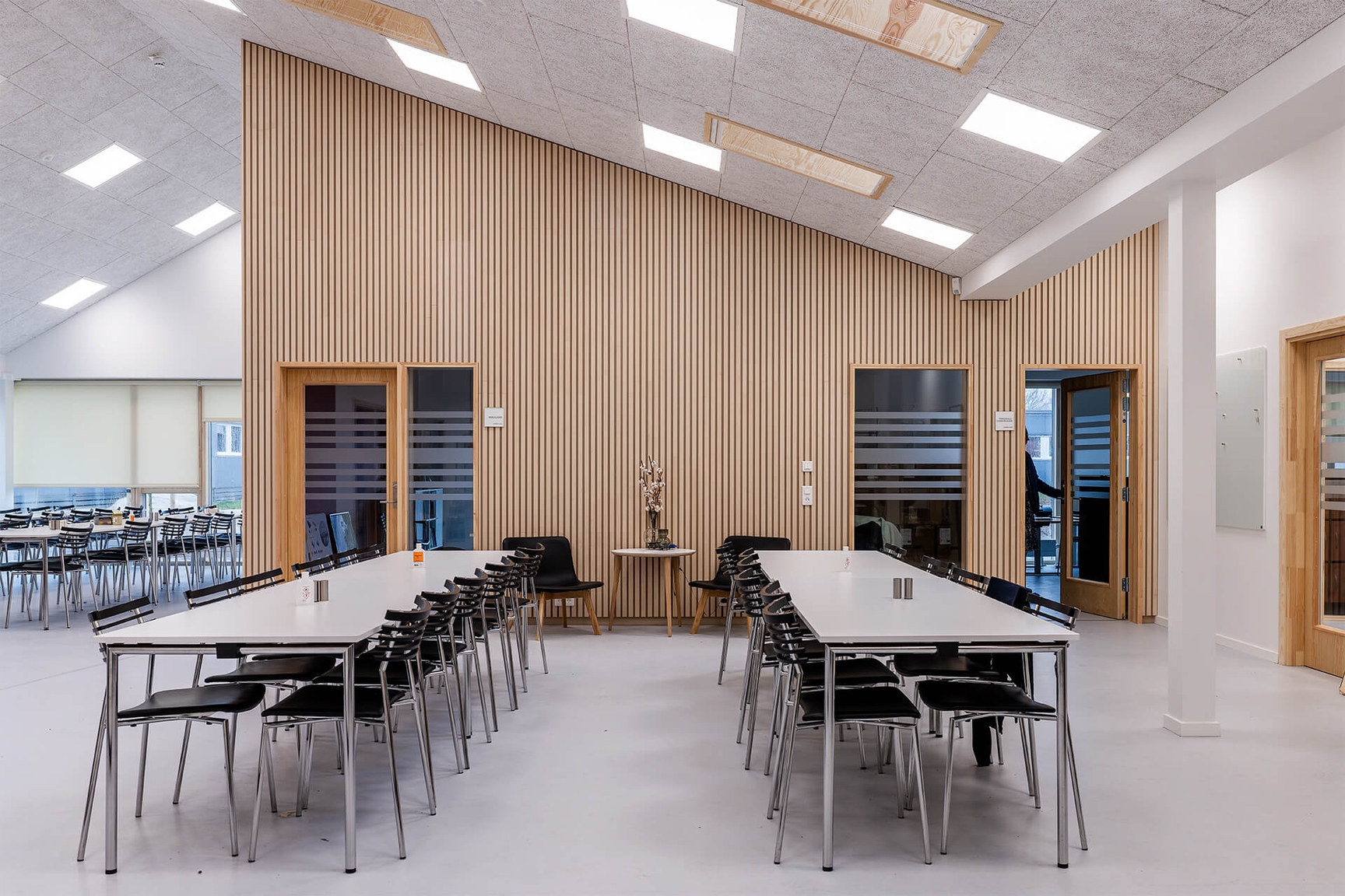 Picture from Funder-Kragelund school with our panels